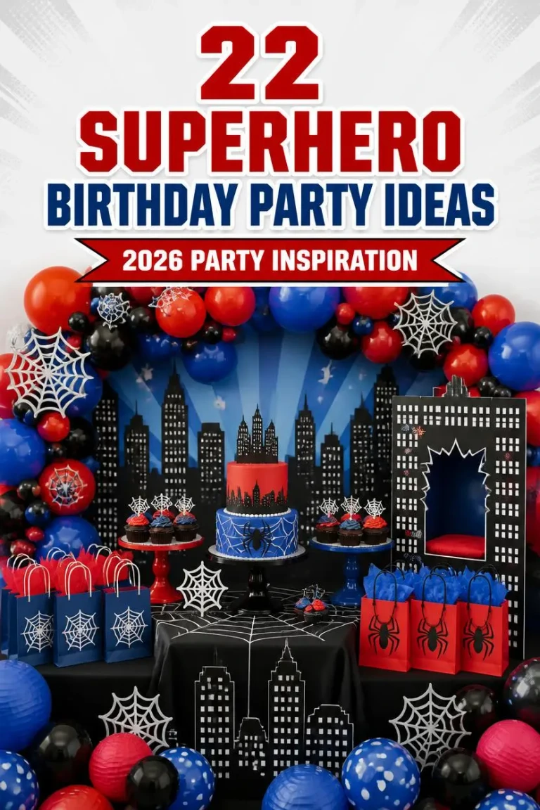 22 Spider-Man Birthday Party Ideas for 2026
