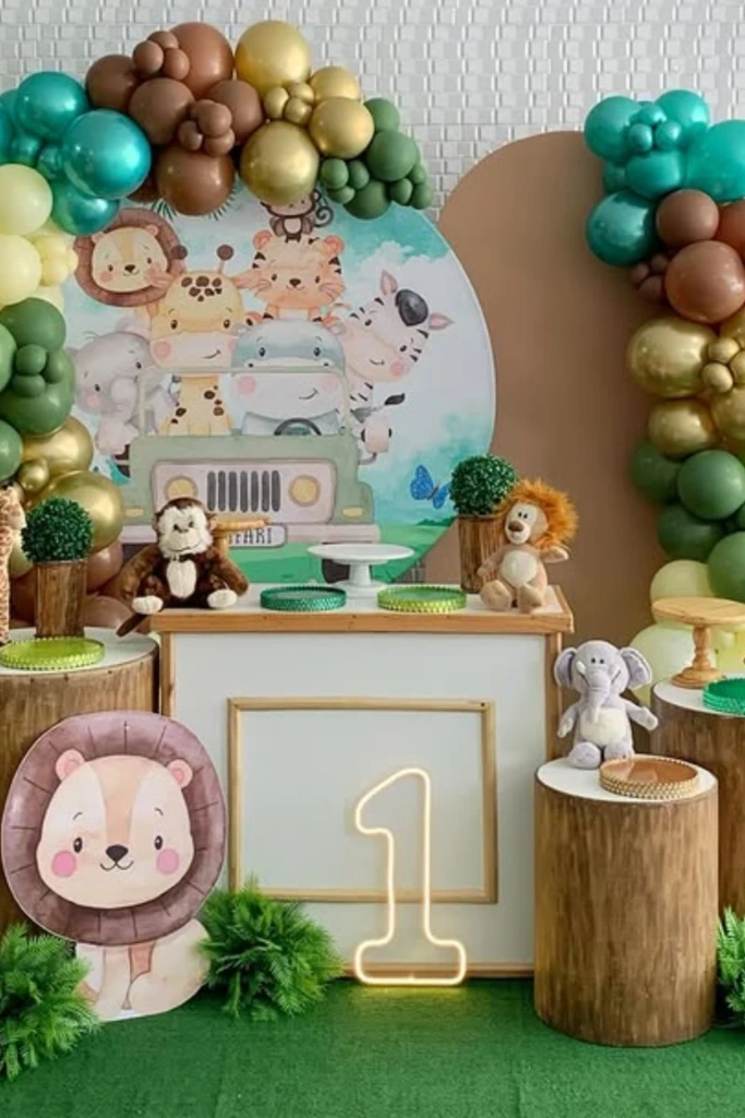 Cartoon Safari Corner