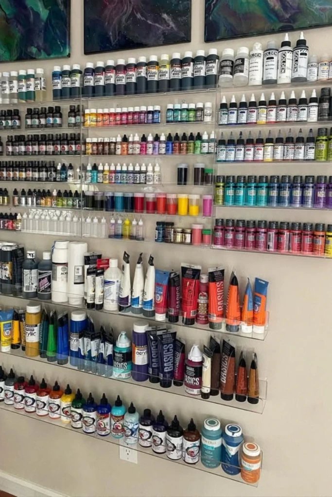 Wall Paint Display
