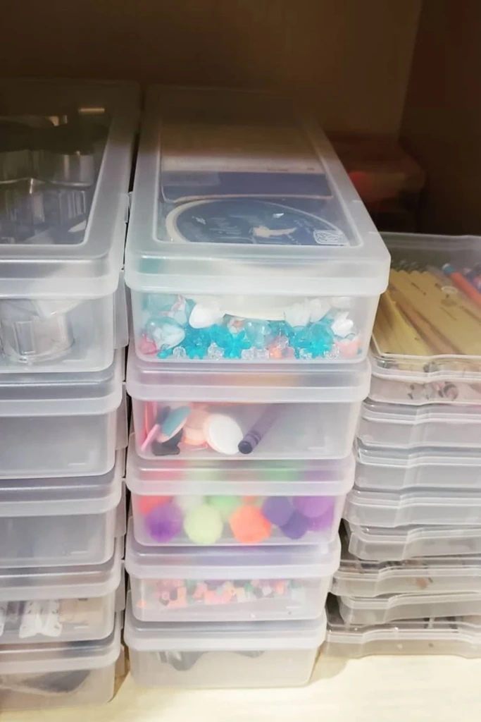 Stacked Drawer Boxes