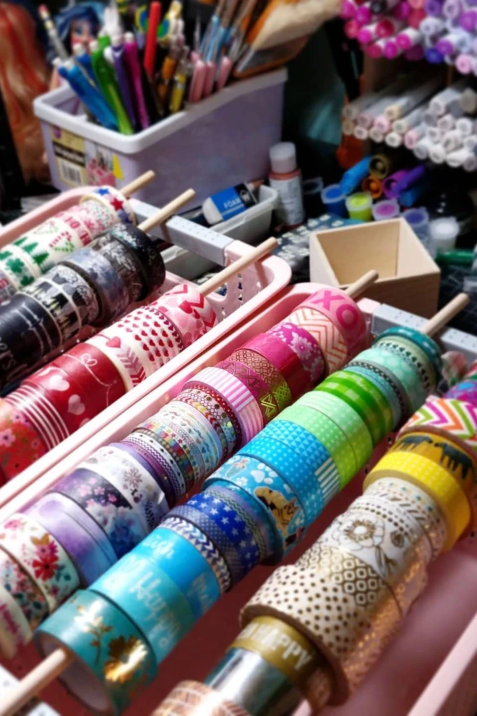 Washi Tape Rods