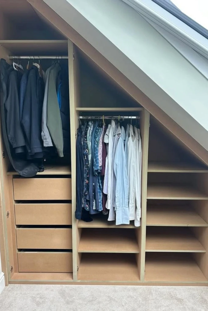 Angled Closet