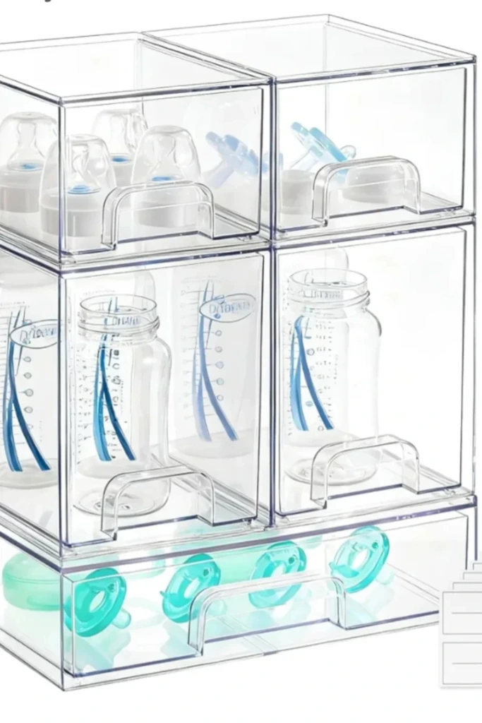 Clear Stack Bins