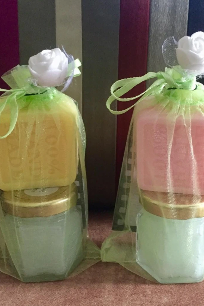 2. Soap and Scrub Gift Set