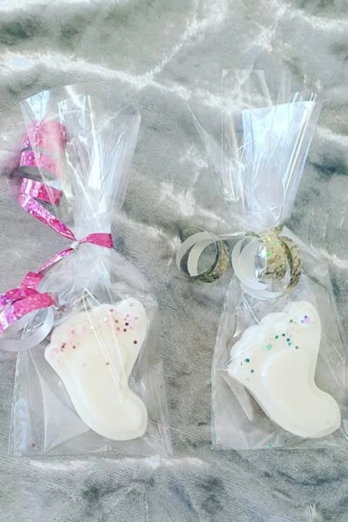 15. Baby Foot Soap Favors