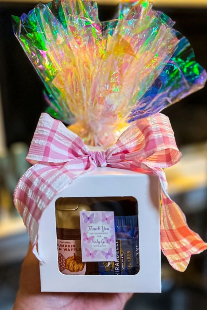 16. A Gift Box with a Bow