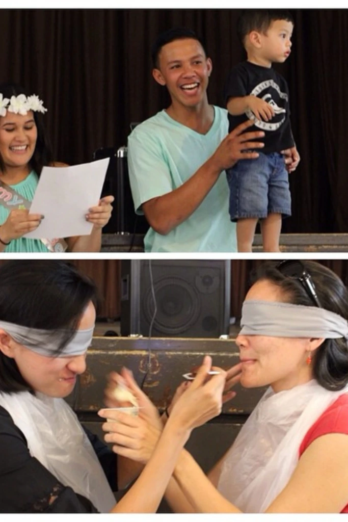 18. Blindfold Feeding Game Prize