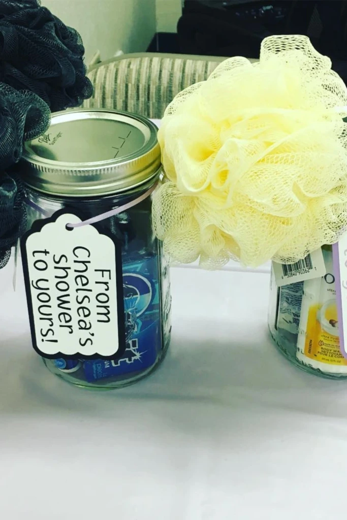 31. Mason Jar Spa Favor