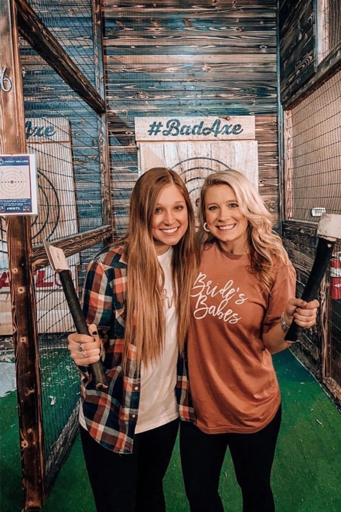 8. Axe-Throwing