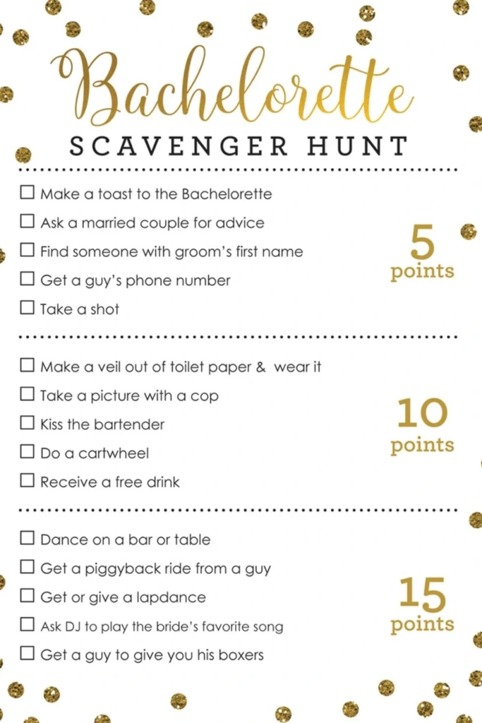 9. Scavenger Hunt