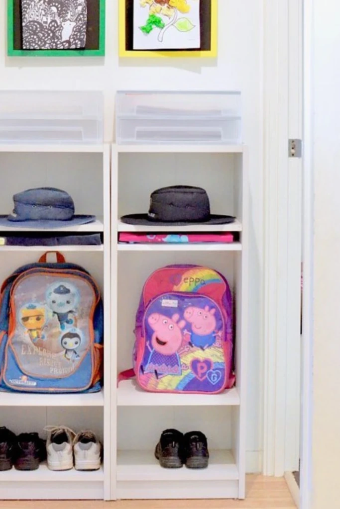 Hallway Cubby Pair