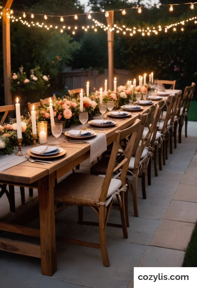 Backyard Dinner Party Ideas