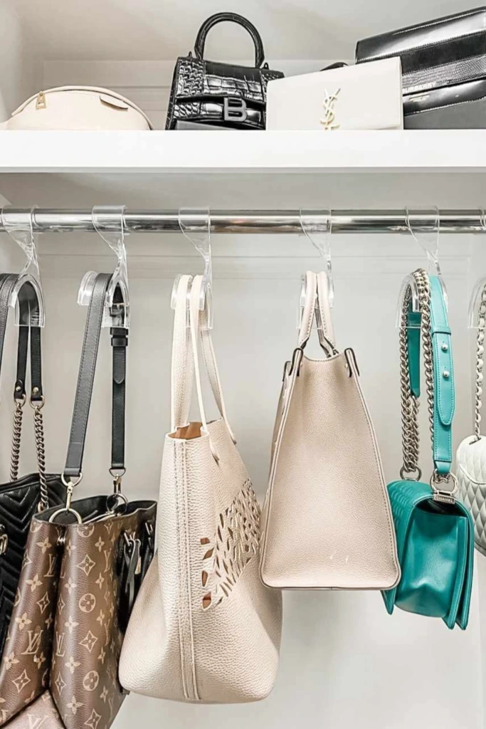 Hanging Bag Rail Setup