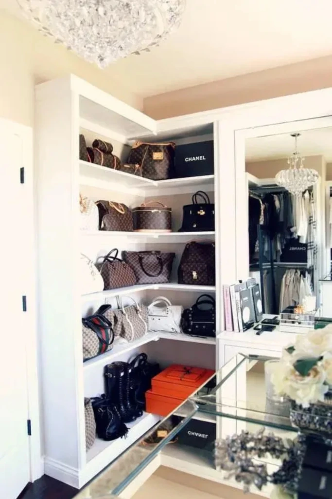 Corner Shelf Display