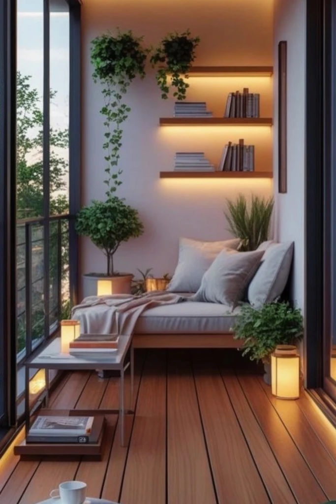 Built-In Wall Shelves