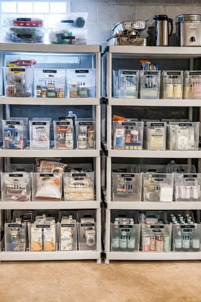 Clear Bin System