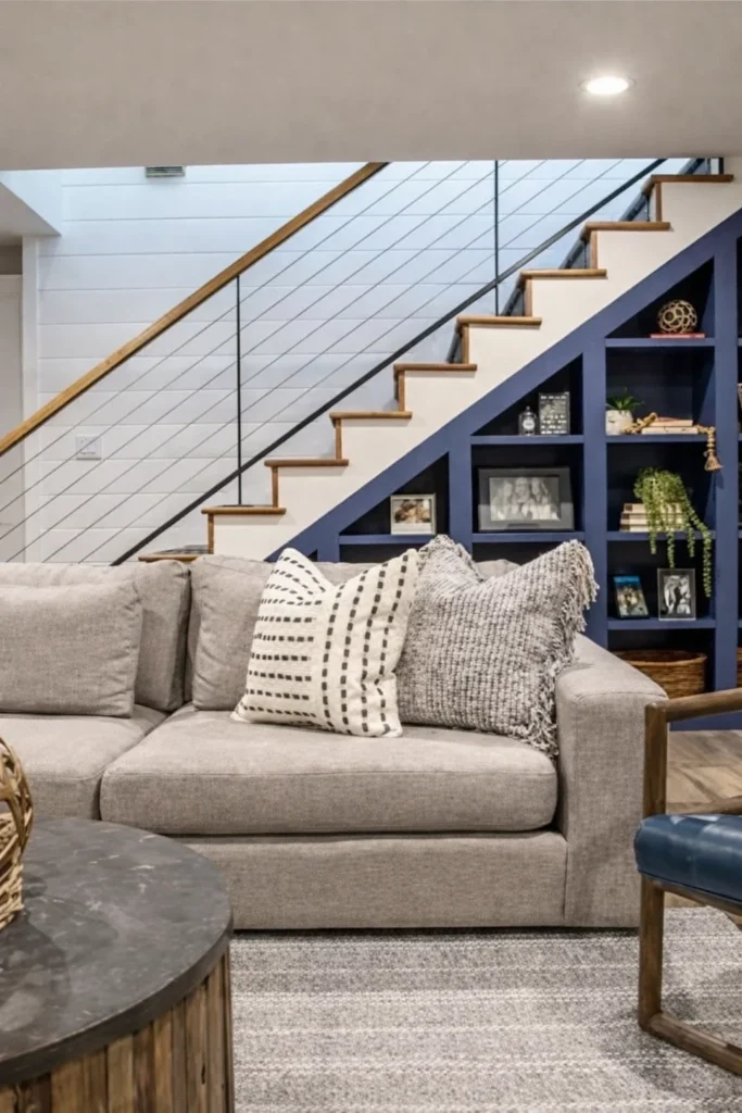 Staircase Storage Nook