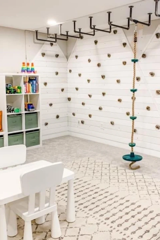 Playroom Wall Storage