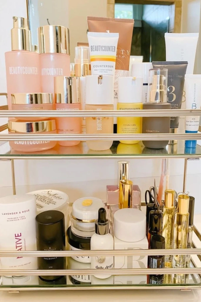 Tiered Metal Shelf