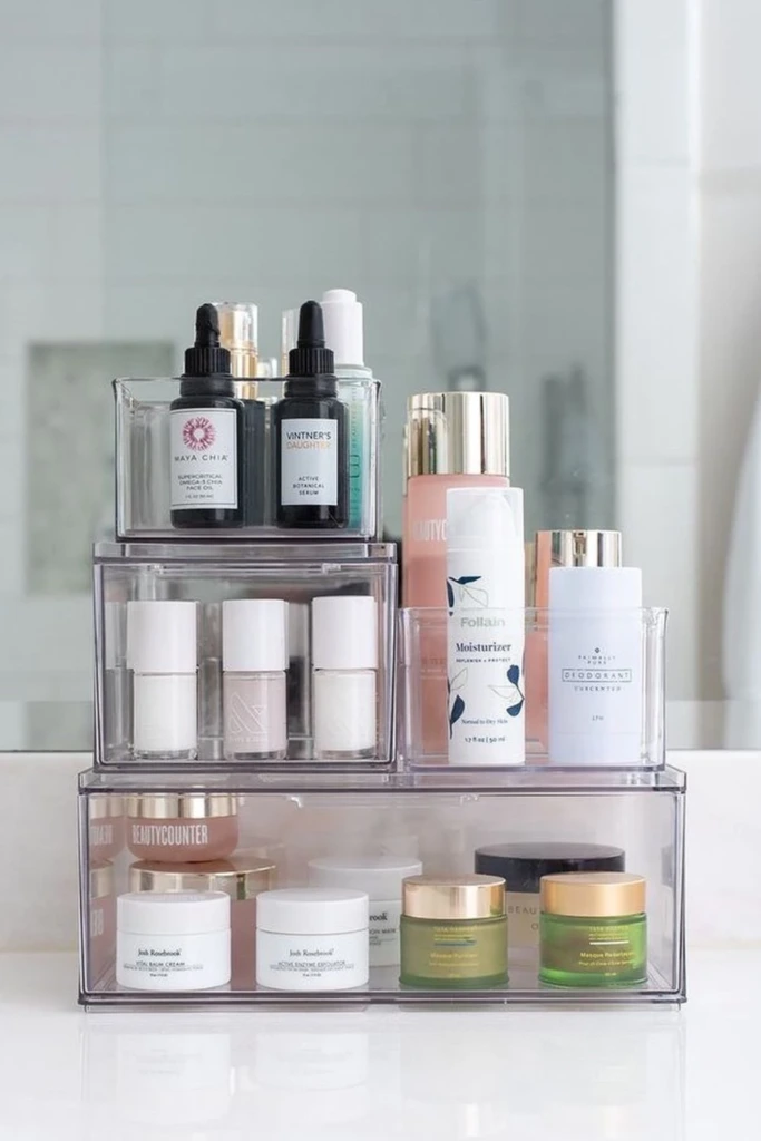 Clear Acrylic Drawers