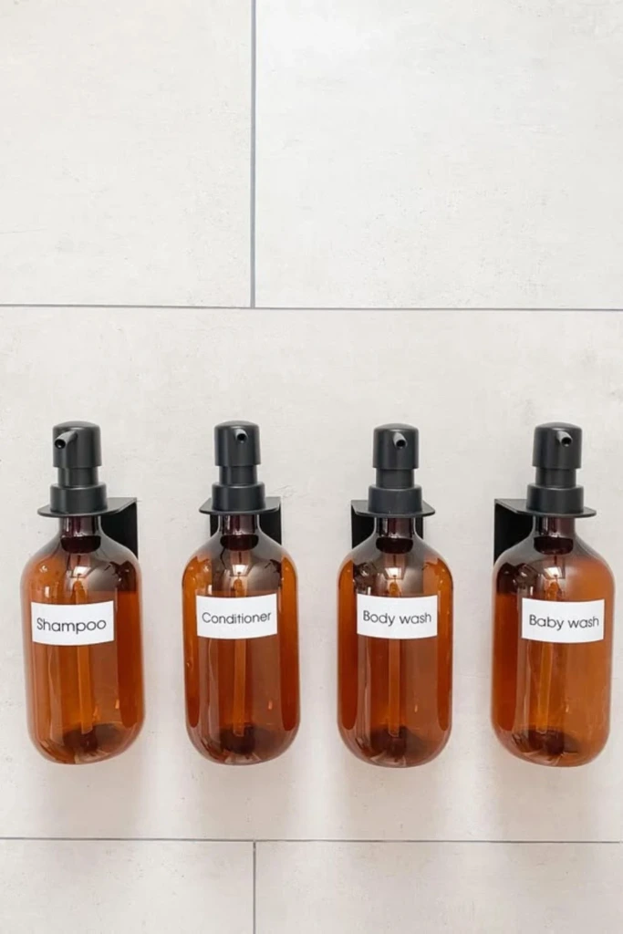 Wall-Mounted Bottles