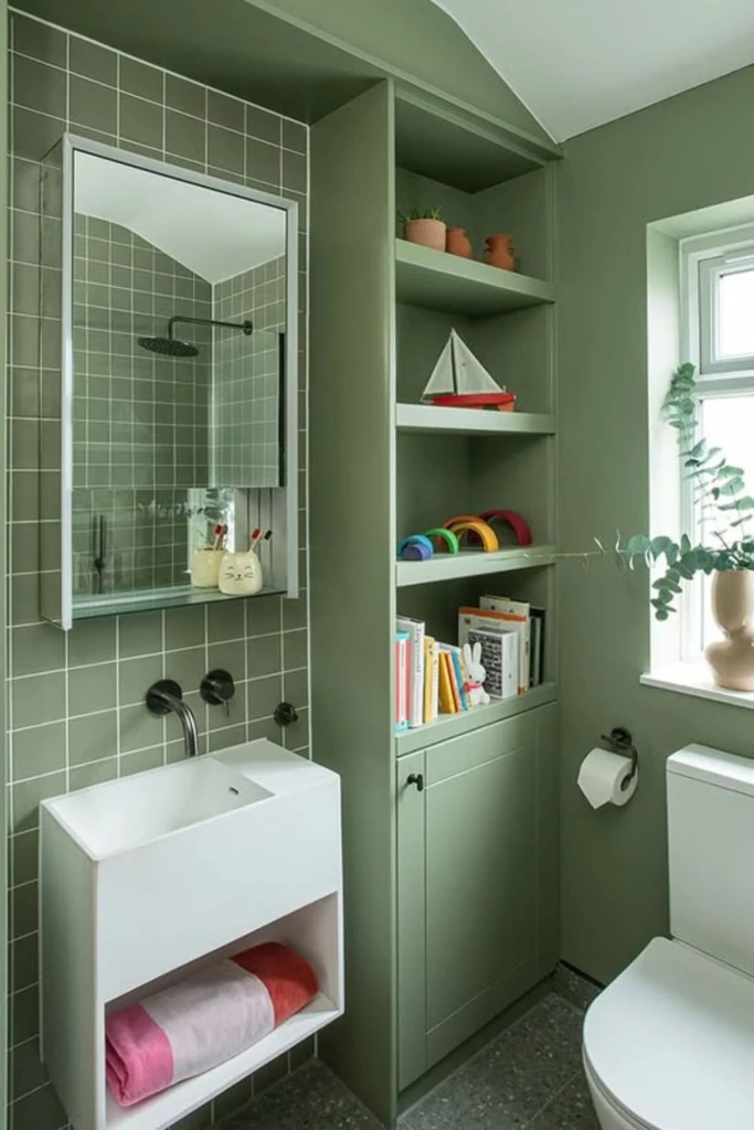 Built-In Shelves