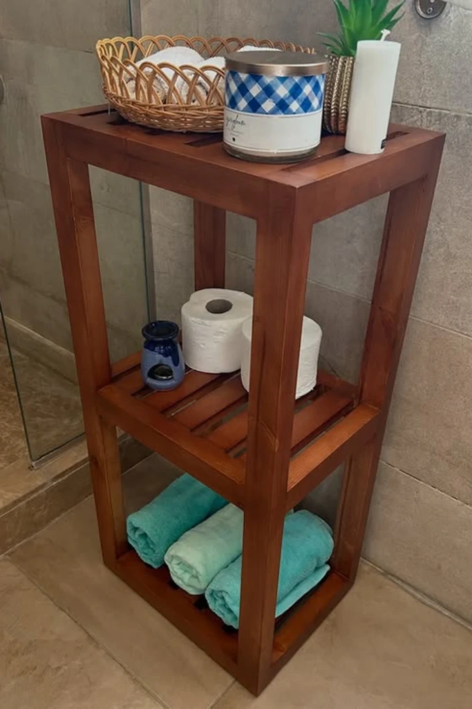 Compact Open Shelving