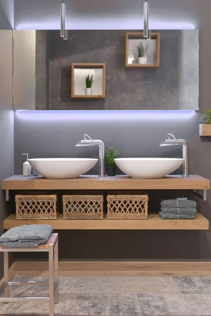 Basket Vanity Storage