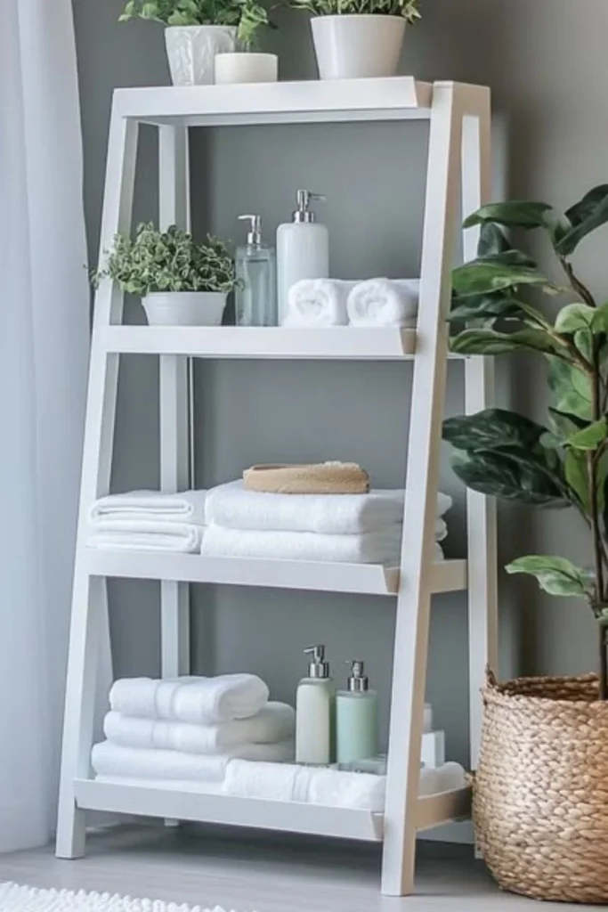 Leaning Shelf Tower