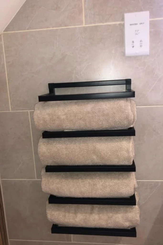 Tiered Towel Rails