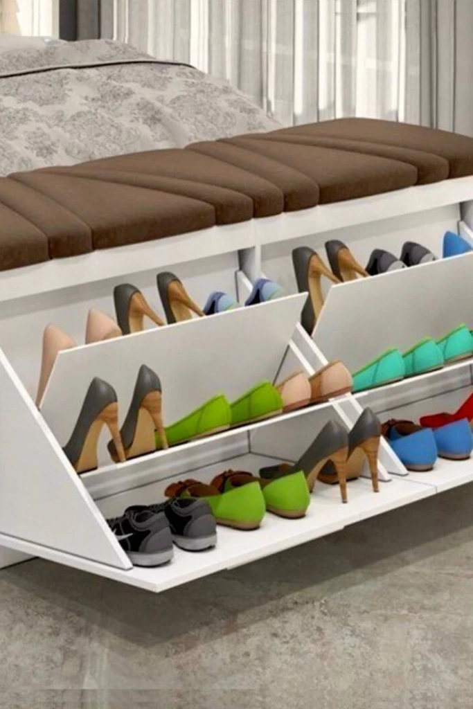 Shoe Bench Organizer