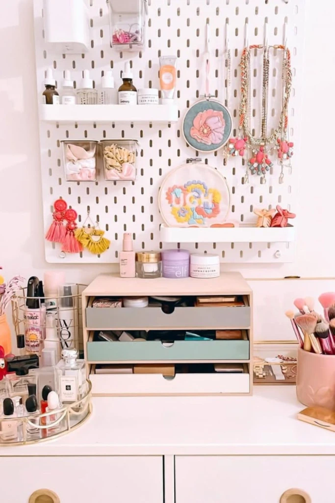 Makeup Pegboard