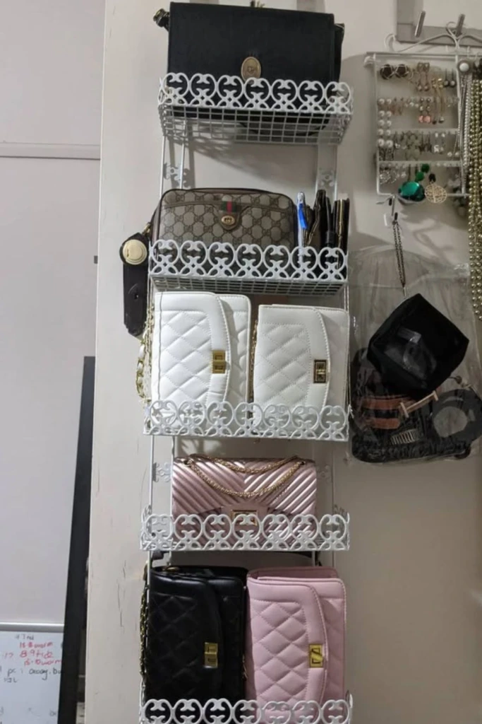 Hanging Purse Rack