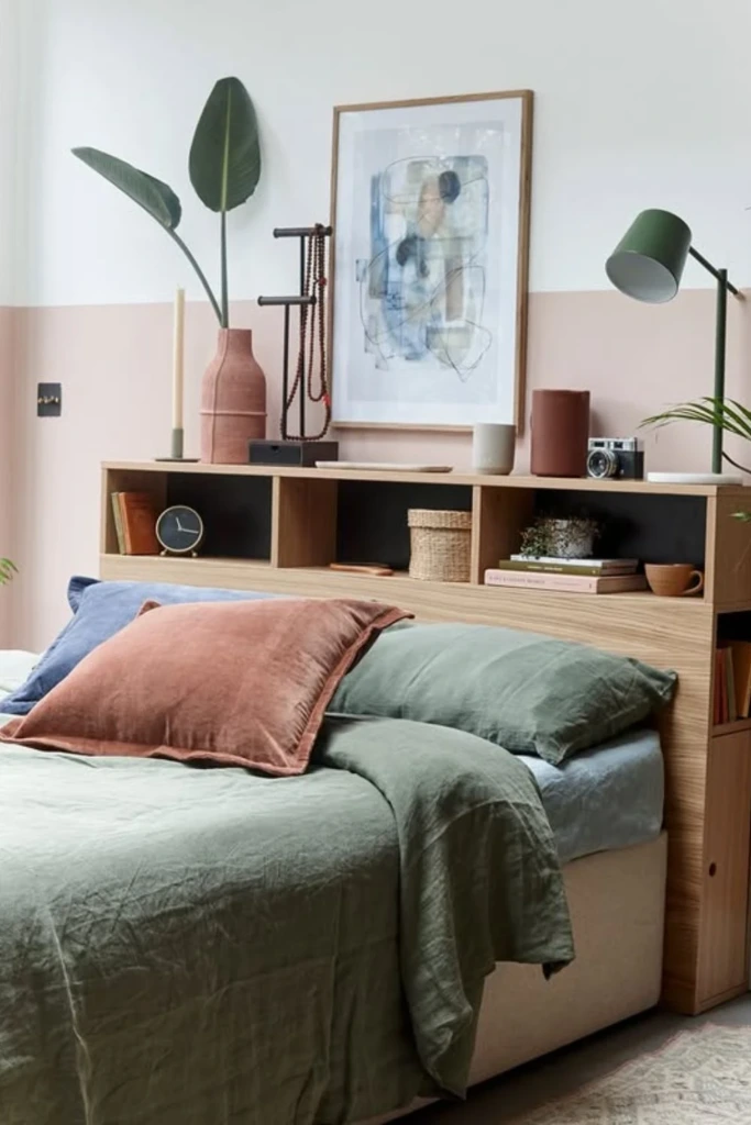 Headboard Storage