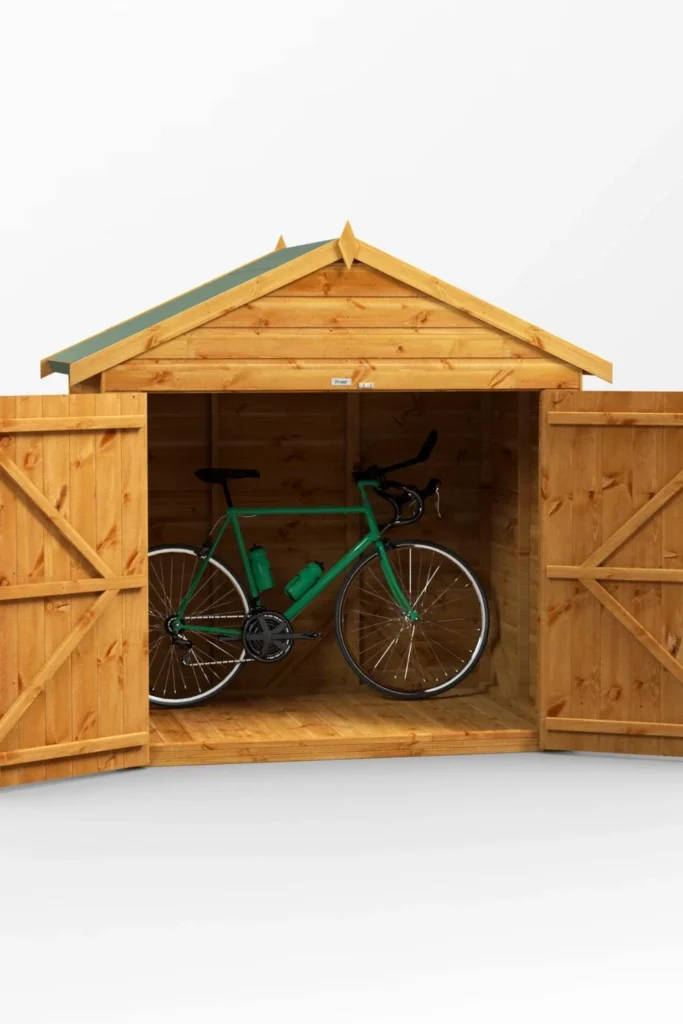 Lockable Bike Shed