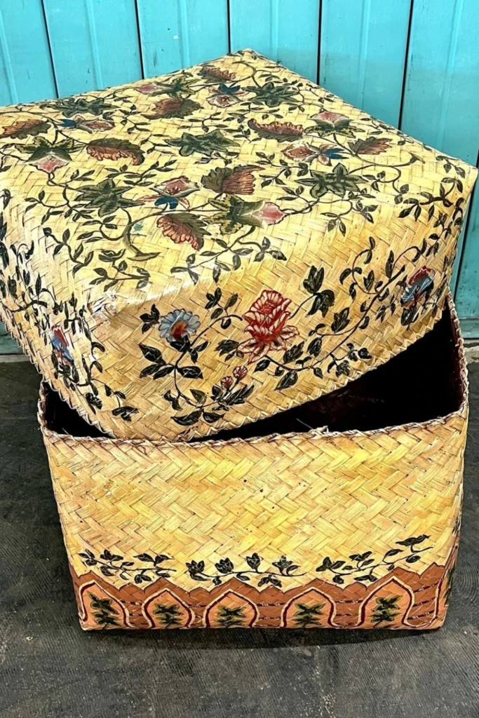 Decorative Woven Storage Box