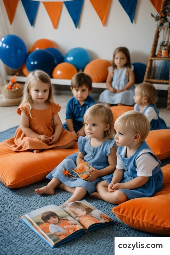 26. Bluey Story Time - Bluey Birthday Party Ideas