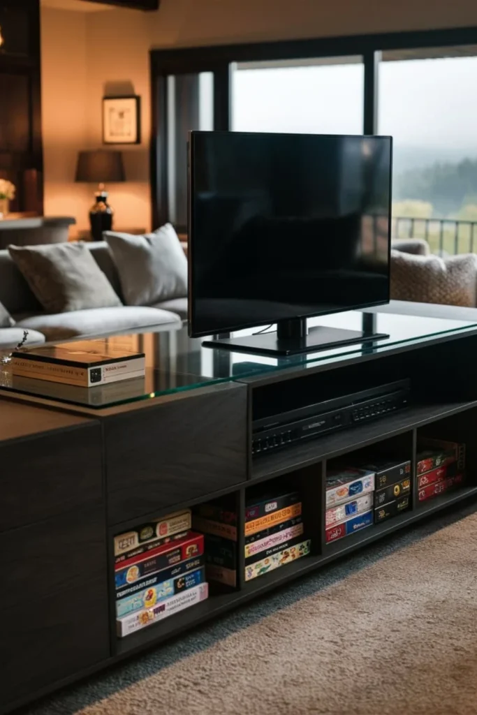 Media Console Storage