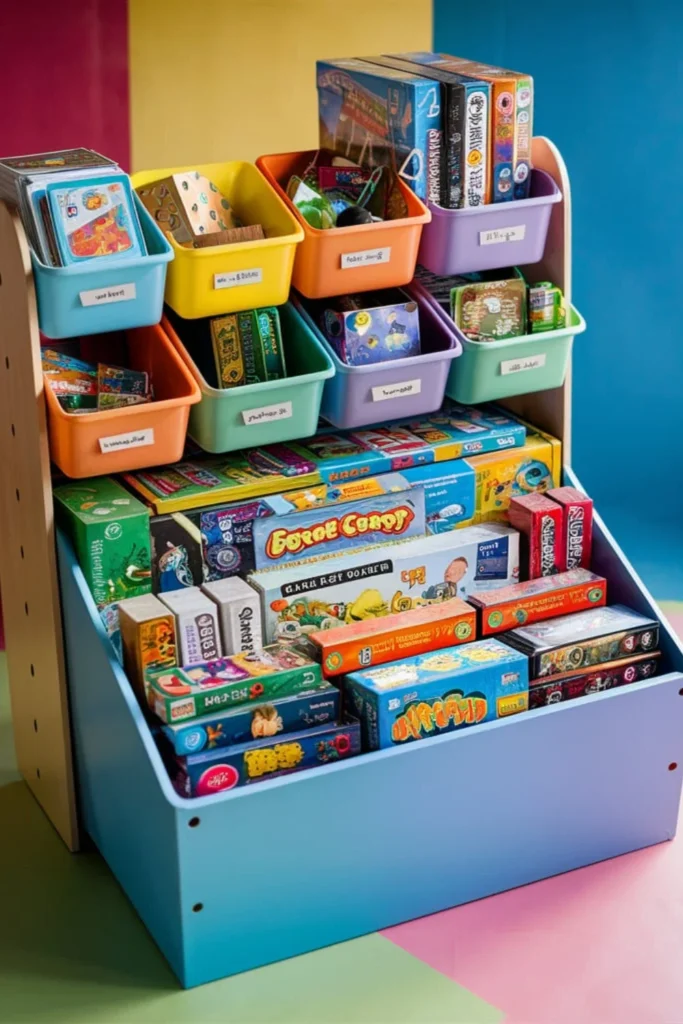 Kids Toy Organizer with Bins