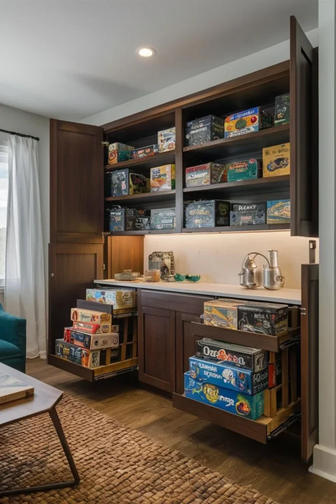Slide-Out Cabinet Shelves