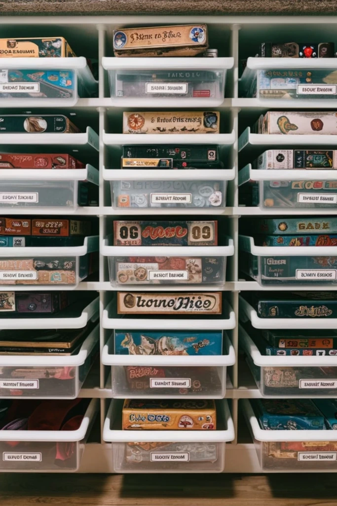 Plastic Drawer Storage