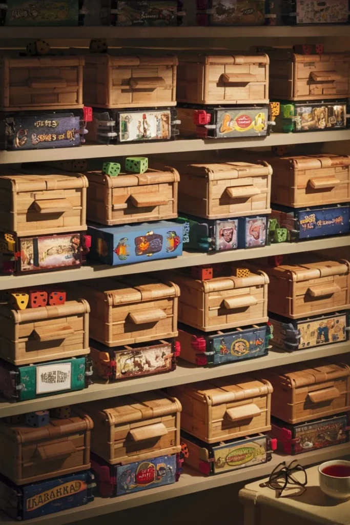 Natural Bamboo Storage Boxes