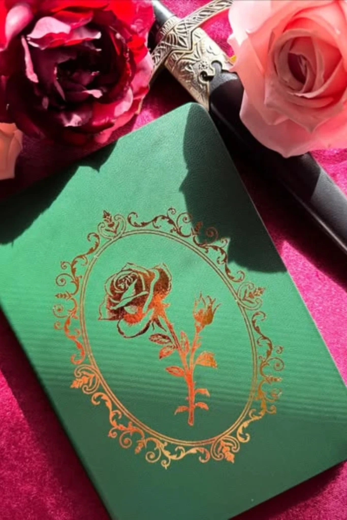 Decorated Book Cover