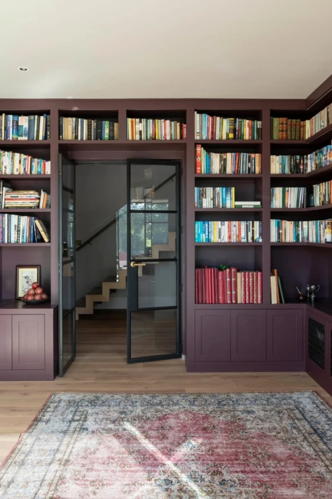 Wrap a Room with Floor-to-Ceiling Shelves