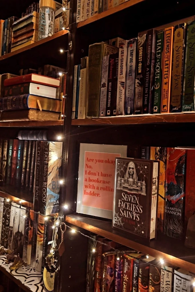 Create a Cozy Glow with Shelf Lighting