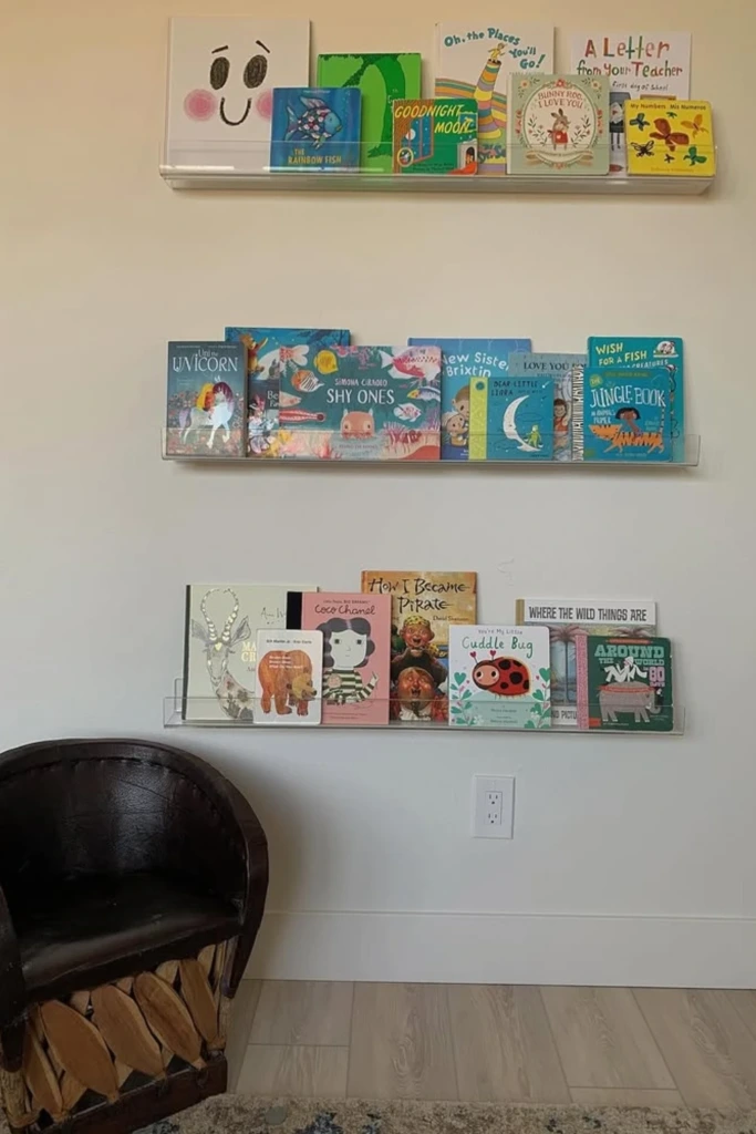 Display Children’s Books on Front-Facing Shelves