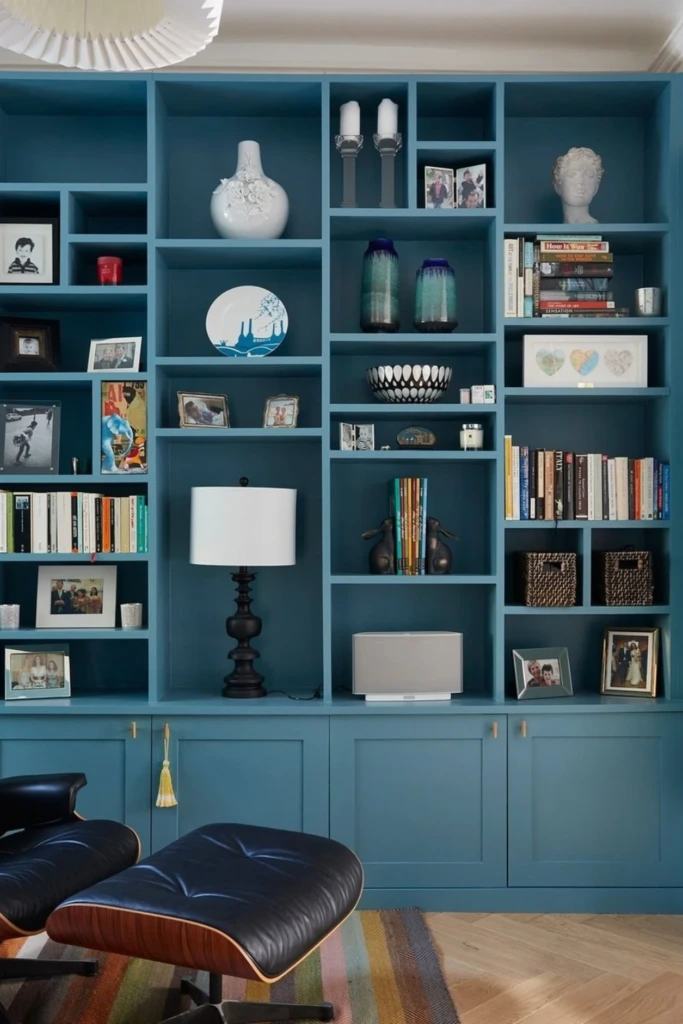 Design Built-Ins with Open and Closed Storage