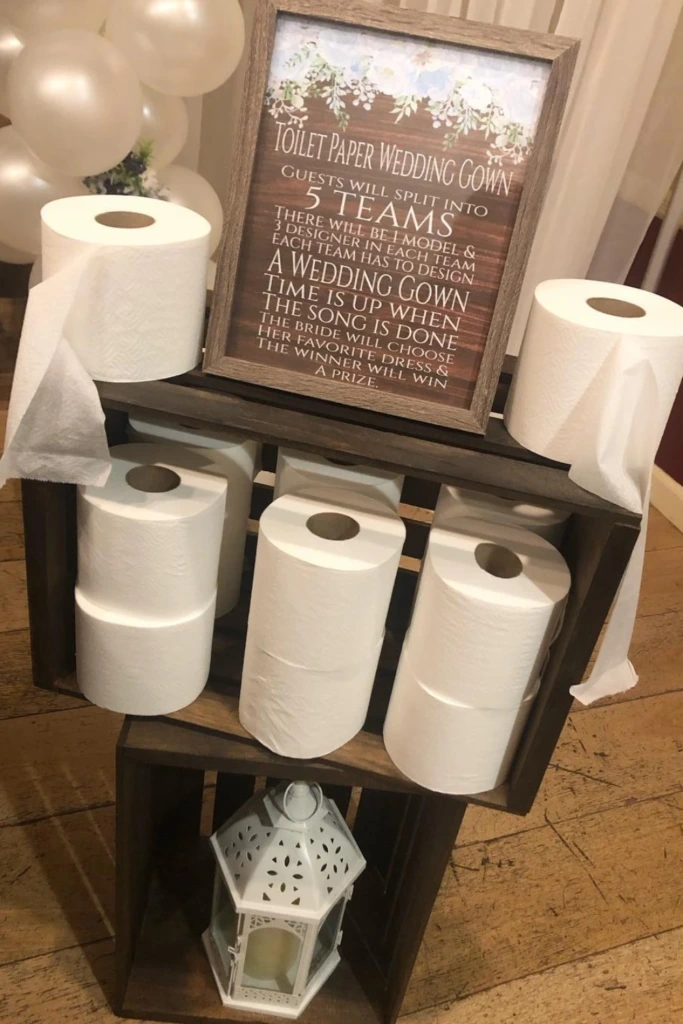 Turn Toilet Paper Into Gowns