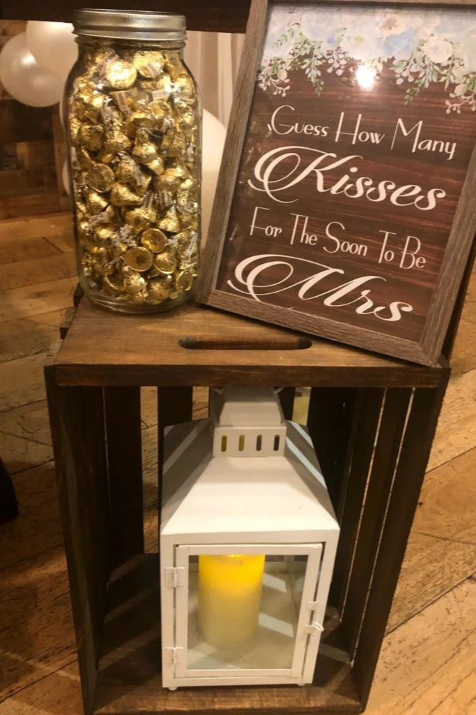 Guess the Kisses Jar