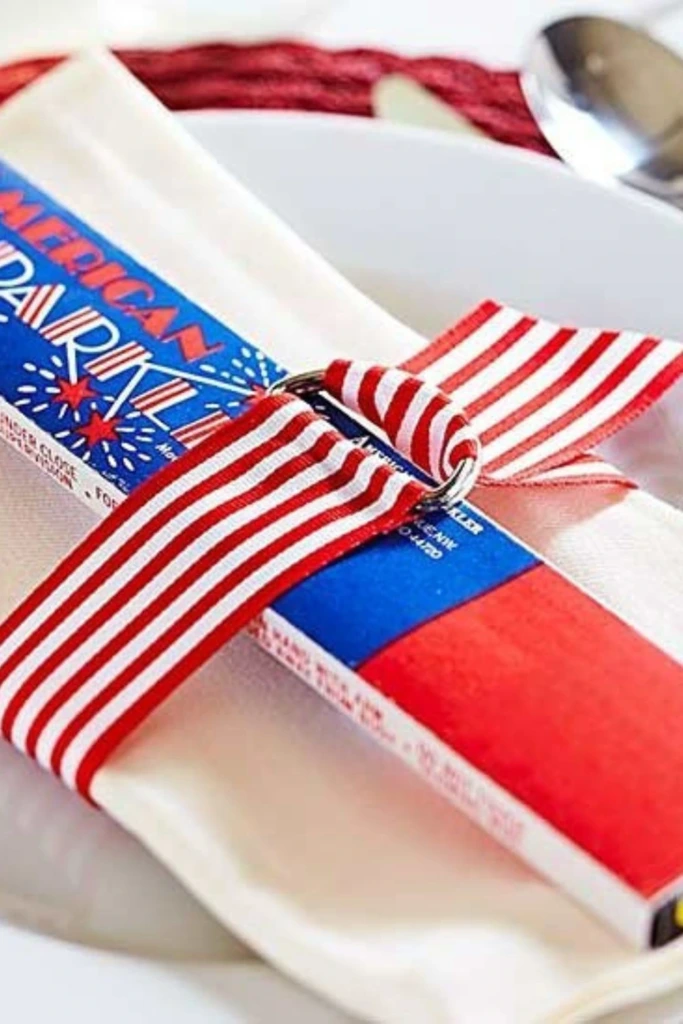 Sparkler Napkin Wrap